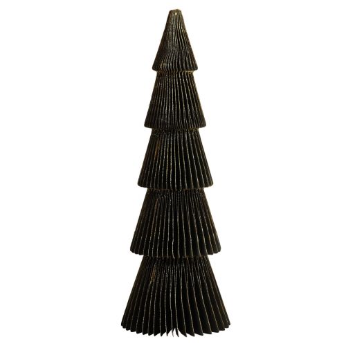 Prodotto Albero di Natale in carta Albero di Natale in carta Nero H60cm