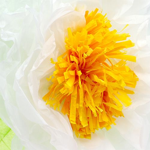 Floristik24 Fiore di carta 28 cm per appendere la specie. 2 pezzi