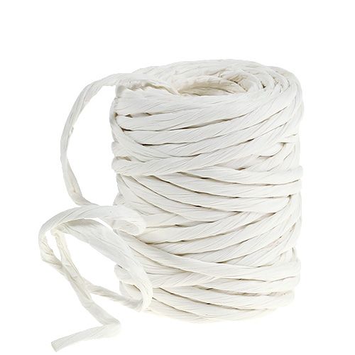 Cavo di carta 6mm 23m bianco