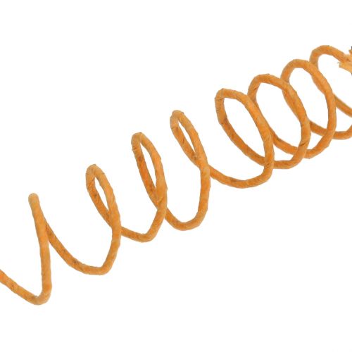 Floristik24 Filo di corda di carta avvolto Ø0,8mm 22m arancione