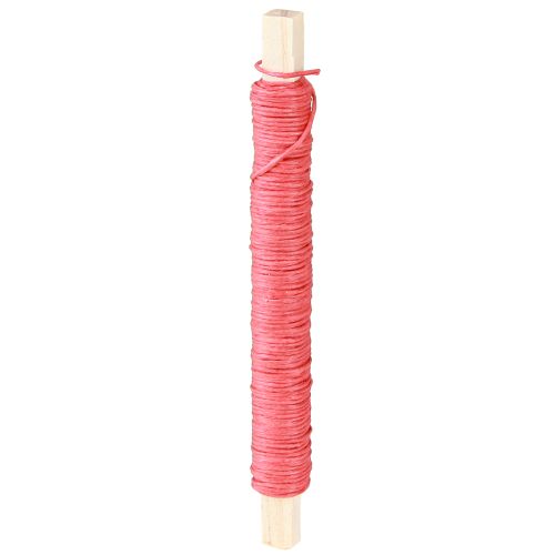 Prodotto Cavo di carta avvolto Ø0.8mm 22m rosso