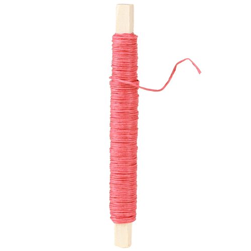 Prodotto Cavo di carta avvolto Ø0.8mm 22m rosso
