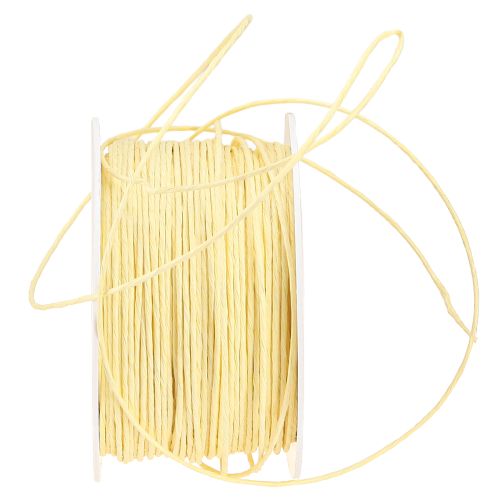 Prodotto Cordino di carta avvolto in filo Ø2mm 100m champagne