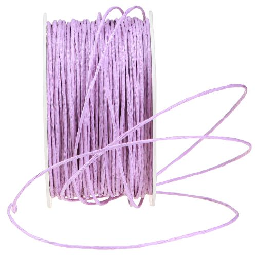 Prodotto Filo di carta avvolto Ø2mm 100m lavanda