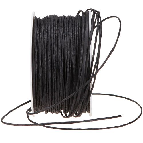 Prodotto Cavo di carta avvolto Ø2mm 100m nero