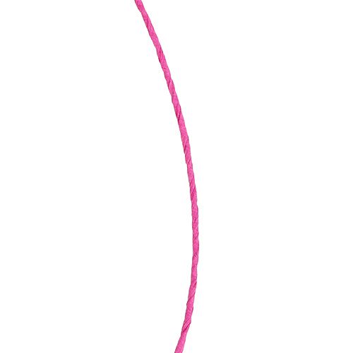 Prodotto Filo di carta avvolto Ø2mm 100m rosa