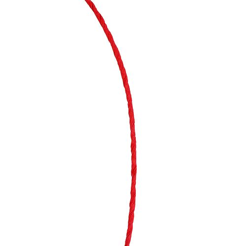 Prodotto Cavo di carta avvolto Ø2mm 100m rosso