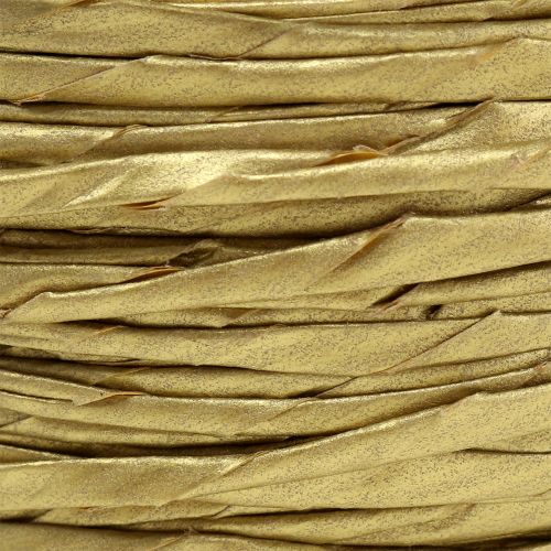Floristik24 Cavo di carta oro senza filo Ø3mm 40m