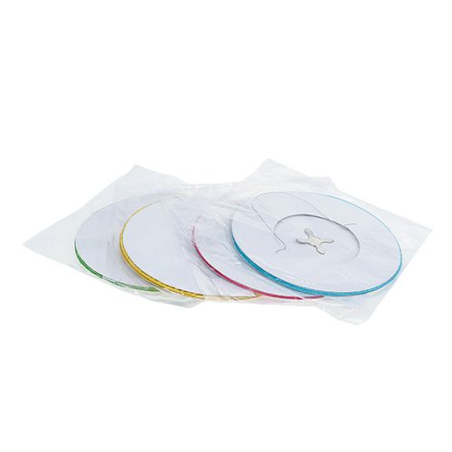 Floristik24 Lanterna di carta Ø15cm colori assortiti 4 pezzi