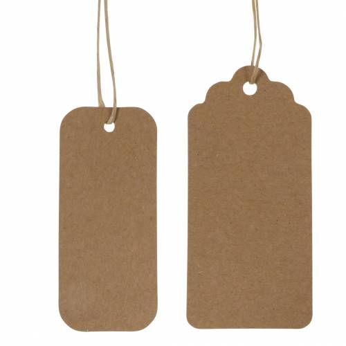 Prodotto Cartello regalo in carta 9,5/8 cm 100 pz