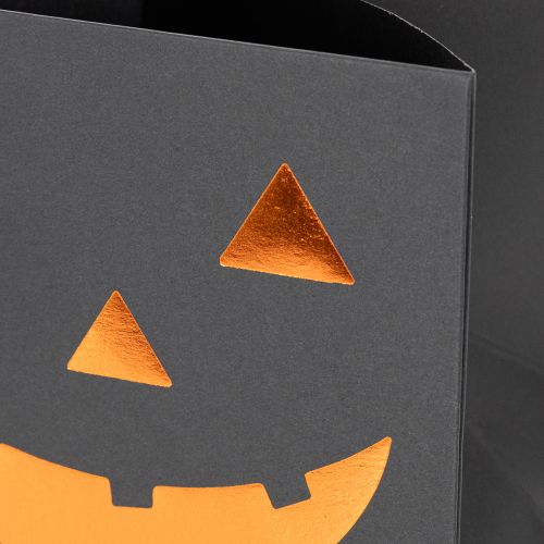 Fioriera a forma di zucca in carta, decorazione di Halloween, 10 cm, 6 pezzi | Floristik24.it
