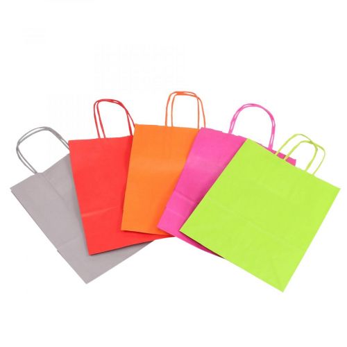 Sacchetto di carta sacchetto regalo carta colorata 18×22×8cm  30p-39k22