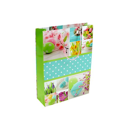 Floristik24 Sacchetto di carta Pasqua 12 cm x 19 cm 1 pz