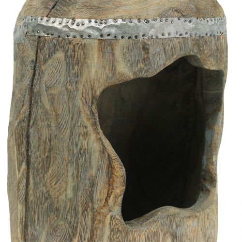Prodotto Scultura decorativa in legno di paulownia Ø15cm H39cm