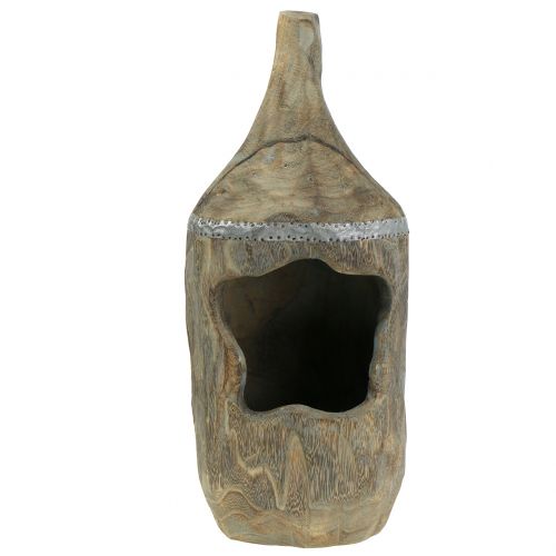 Prodotto Scultura decorativa in legno di paulownia Ø15cm H39cm