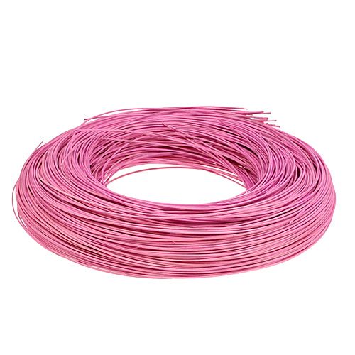 Floristik24 Rattan Light Pink Ø1,3mm 250g