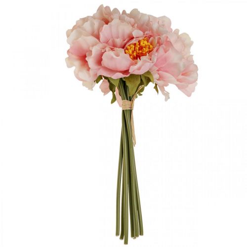 Prodotto Peonia Peonia Fiore Artificiale Peonia Rosa Ø6cm 28cm 7 pz