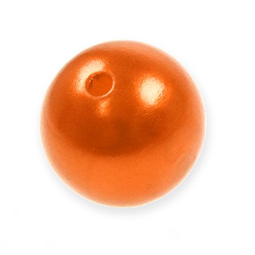 Prodotto Perline decorative Ø2cm arancione 12 pz