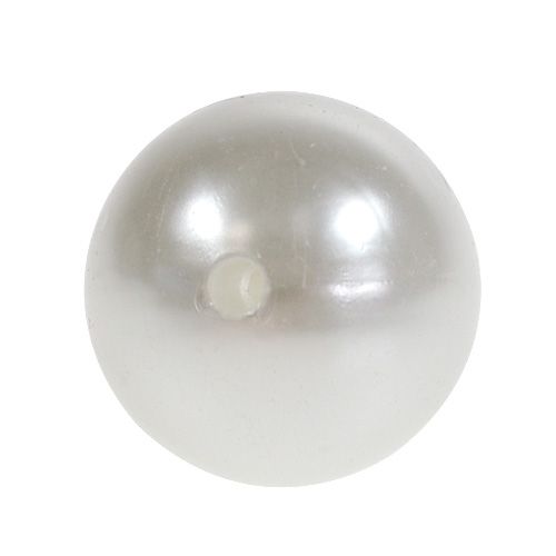 Floristik24 Perle bianche Ø20mm 200g 50pz
