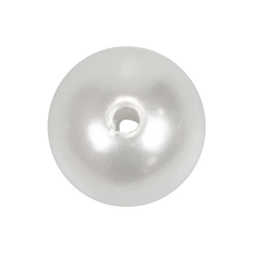 Floristik24 Perline decorative da infilare perline artigianali bianche 8 mm 300 g
