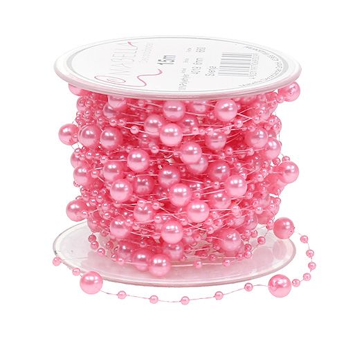 Prodotto Cavo di perle rosa 6mm 15m