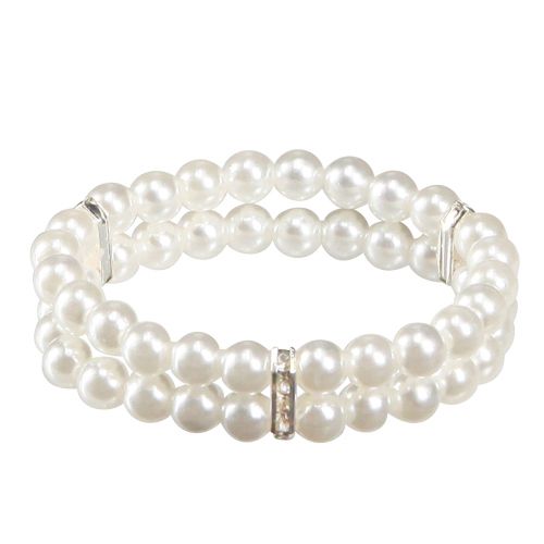 Prodotto Nastro di perle perle decorative color avorio Ø6cm