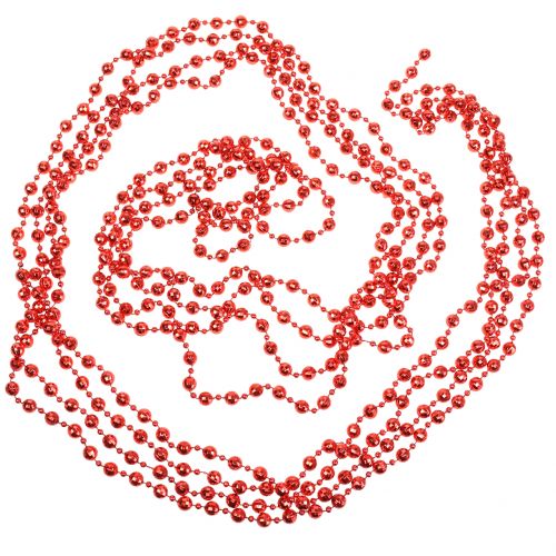 Geoyien Ghirlanda di Perle Ghirlanda di Catene di Perline Dorata, 5 mm x 30 m Adatta per la Decorazione di Festival di Matrimonio Produzione Artigianale Fai-da-Te Catena di Perle Decorative 