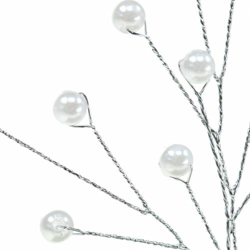 Prodotto Ramo di perla bianco L18 cm 2 pz