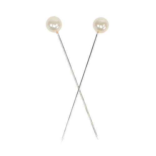 Prodotto Spilli con testa perlata champagne Ø8mm L65mm 55 pz