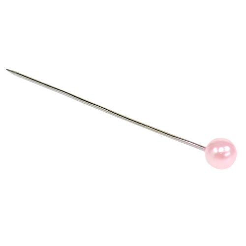 Prodotto Spilli con testa di perle rosa Ø4mm 4cm 150p