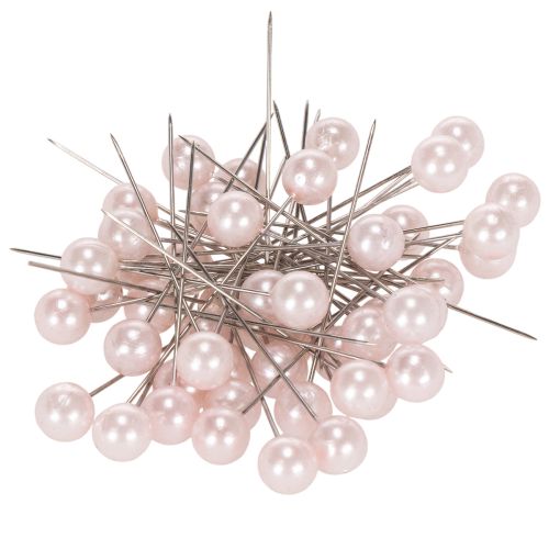 Spilli Testa Perla Rosa Ø10mm 60mm acquistare | Floristik24.it