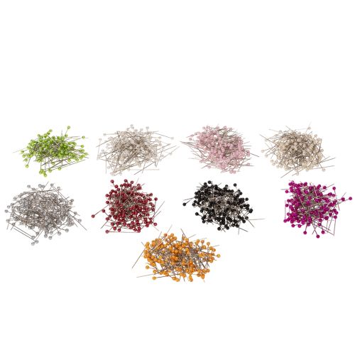 Spilli con testa di perla Ø4mm 40mm vari colori MASTER acquistare | Floristik24.it