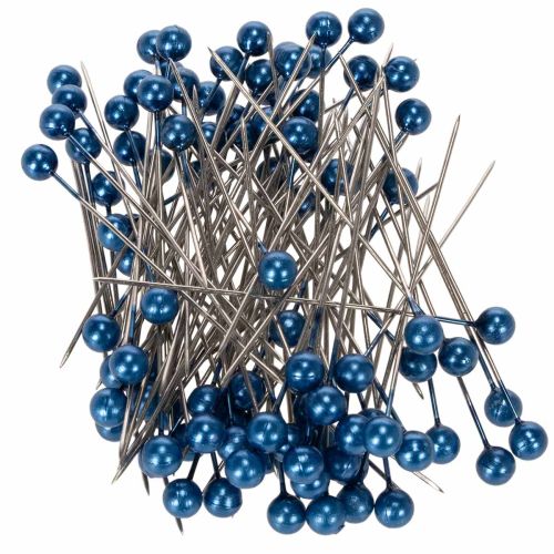 Prodotto Aghi testa perlata Ø6mm 65mm blu