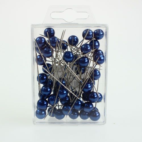 Prodotto Spilli Testa Perla Blu Ø10mm 60mm
