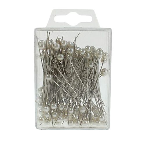 Prodotto Spilli Testa Perla Bianco Ø4mm 40mm