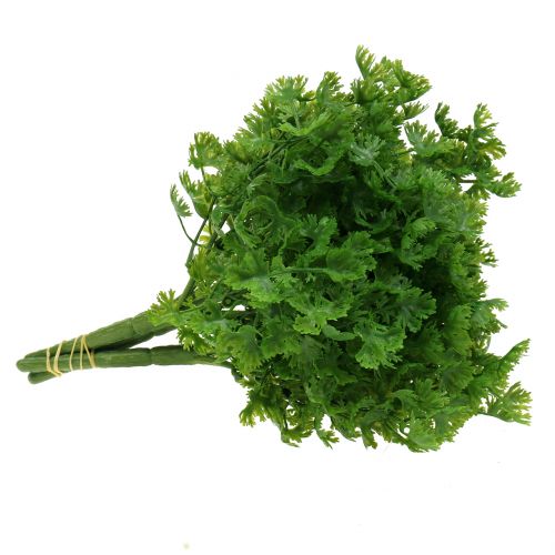 Floristik24 Prezzemolo artificiale verde 26cm 3pz