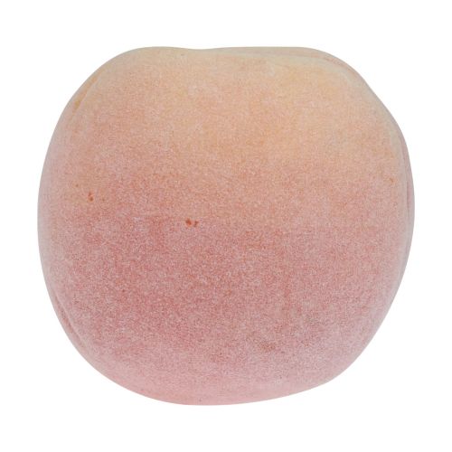 Floristik24 Manichino per alimenti con decorazione di frutta artificiale con decorazione di pesca 7,5 cm