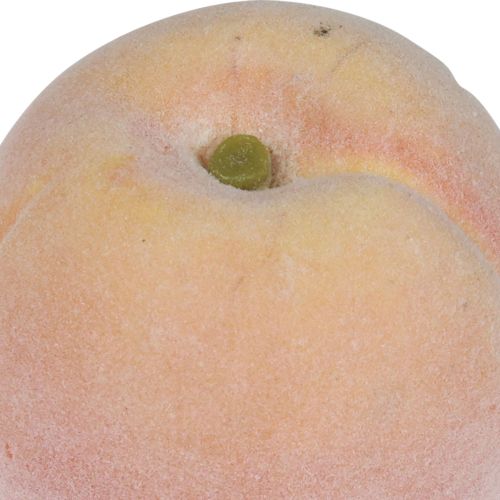 Floristik24 Manichino per alimenti con decorazione di frutta artificiale con decorazione di pesca 7,5 cm
