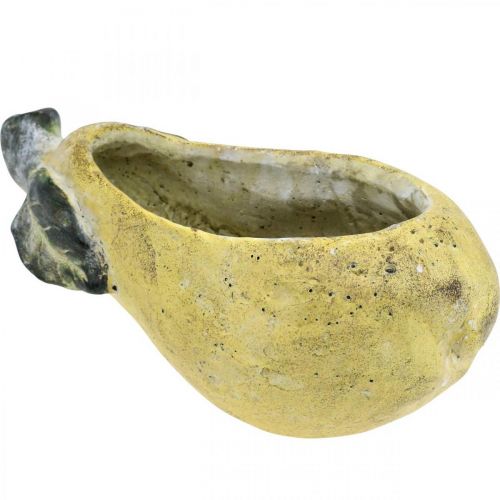 Prodotto Pera decorativa, ceramica per decorare, autunno, vaso per piante L25cm H11cm