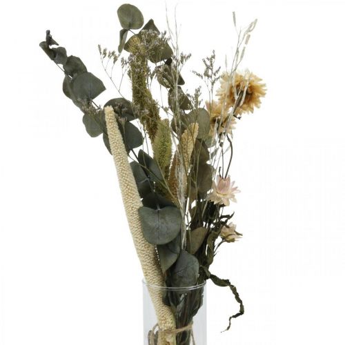 Bouquet di fiori secchi eucalipto set da fiori secchi  H30-35cm-50604-042