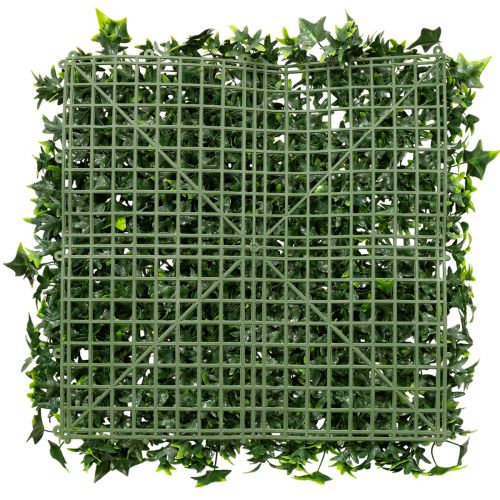 Tappeto di edera artificiale verde 60x60 cm per decorazione murale | Floristik24.it