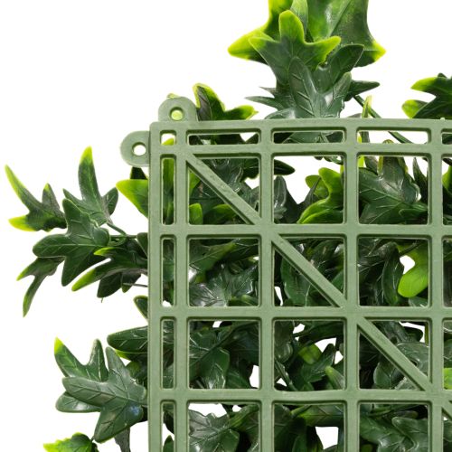 Tappeto di edera artificiale verde 60x60 cm per decorazione murale | Floristik24.it