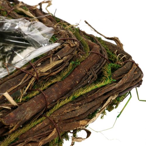 Floristik24 Cuscino per piante per tomba 16,5 cm x 29 cm 1 pezzo