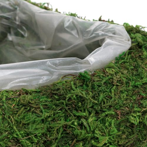 Floristik24 Muschio a cuore vegetale 28 cm x 23 cm