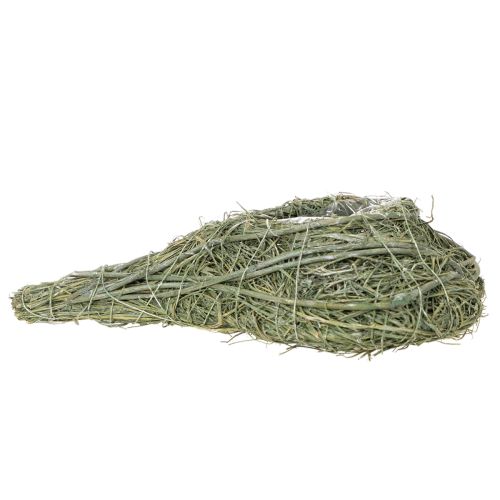 Cuore di pianta naturale per composizioni floreali con lamina, 25 cm | Floristik24.it