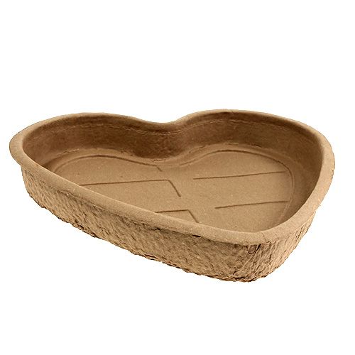 Floristik24 Pflanzherz 35cm chiuso compostabile