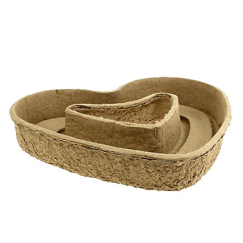 Floristik24 Cuore di semina aperto 45 cm compostabile