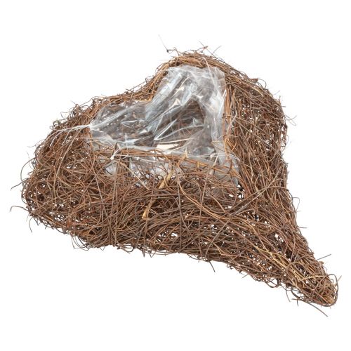 Floristik24 Pianta cuore cuore di vite ciotola per piante naturale Salim 25x30x6cm