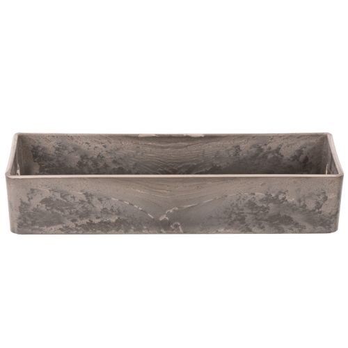 Vassoio rettangolare compatto, versatile per decorazione e coltivazione, 23 cm | Floristik24.it