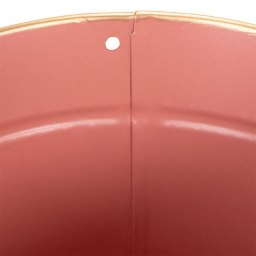 Prodotto Vaso/fioriera in metallo, Ø13cm H12cm, 4 pezzi